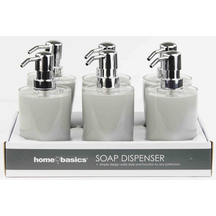 Home Basics Soap Dispenser & Reviews Wayfair
